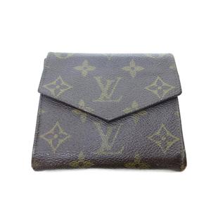 ルイヴィトン LOUIS VUITTON 財布 M61660 モノグラム・ポルトモネ・ビエ・カルト・クレディ 茶 ブラウン /HW ■WY レディース