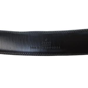 グッチ GUCCI ベルト GG 茶 ブラウン バックル レザー メンズ