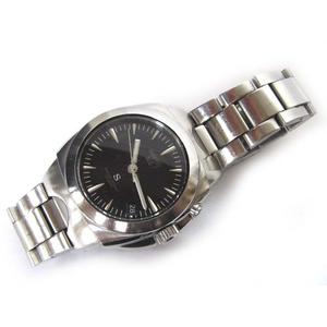 セイコー SEIKO AGS 5M42-0E50 キネティック クォーツ 腕時計 黒文字盤