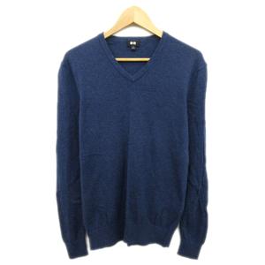 ユニクロ Uniqlo ニット セーター カットソー Vネック 長袖 無地 ユニクロ Uniqlo ニット セーター カットソー Vネック 長袖 無地