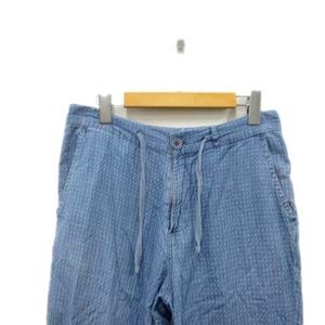 アーバンリサーチ Urban Research ドット ジョガー パンツ ウエスト紐 40 青 メンズ レディース 026 ベクトルパーク