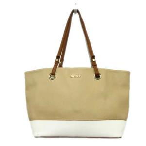 カルバンクライン CALVIN KLEIN バイカラー レザー トート ハンド 
