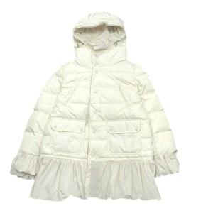 未使用品 モンクレール MONCLER SERRE GIUBBOTTO セール フリル ロング
