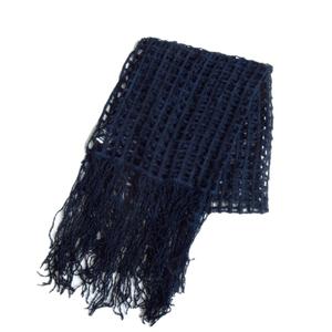 ジョルジオアルマーニ(Giorgio Armani)ネイビーフリンジストール