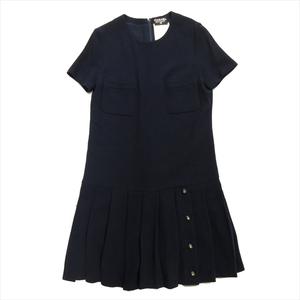 98's シャネル vintage CHANEL ウール ワンピース ドレス