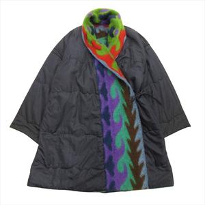 ミッソーニ MISSONI リバーシブル パイル ニット コート ジャケット 
