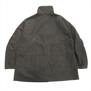 美品 22ss エイトン ATON COTTON NYLON OXFORD ショートモッズコート 