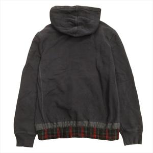 18aw マルニ MARNI チェックフランネル スイッチング パーカー プル 
