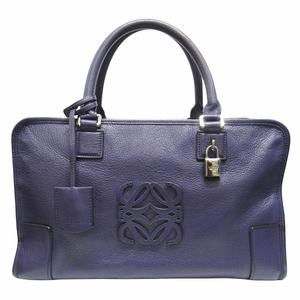 美品】ロエベ アマソナ デニム 限定 関わり ハンドボストンバッグ