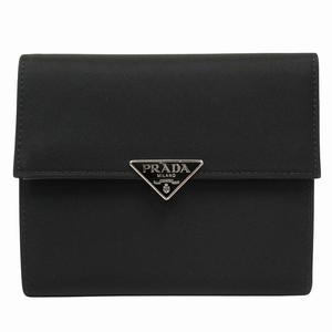 極美品 プラダ PRADA 財布 三つ折り コンパクト テスート ナイロン  