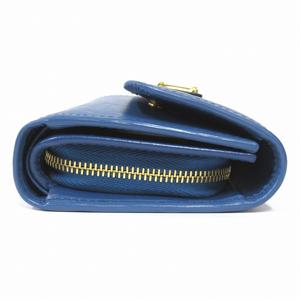 極美品 プラダ PRADA 財布 三つ折り ミニ コンパクト レザー  