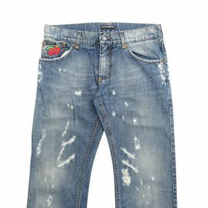 良品 06ss ドルチェ&ガッバーナ ドルガバ DOLCE&GABBANA ダメージ加工 