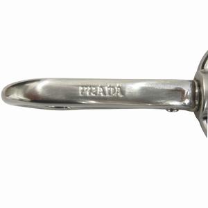 美品 プラダ PRADA ナイロン レザー ショルダー セミショルダー ハンド バッグ 鞄 トライアングルロゴ 三角ロゴプレート BR2158 黒 ブラック メンズ レディース ユニセックス 