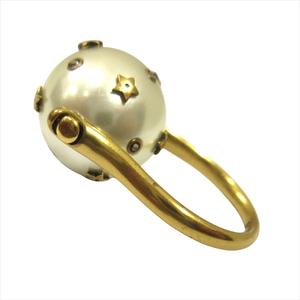 クリスチャンディオール Christian Dior フェイクパール リング