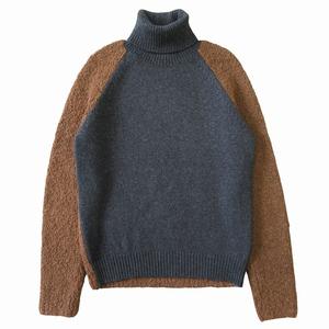 【極美品】エルメス　タートル　Mサイズ　カシミア　　セーター 極美品】エルメスタートルMサイズカシミアセーター