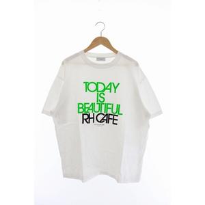 ロンハーマン Ron Herman Cafe カフェ aw Today Is Beautiful Rhcafe Original Tee オリジナル 半袖tシャツ L 白 ホワイト ブランド古着ベクトル 中古1030 00 メンズ 034 ベクトルパーク