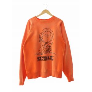 SAINT MICHAEL セントマイケル 23AW CRW N SWT / MICHAEL / ORANGE  