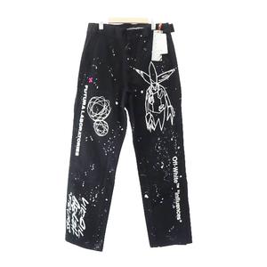 新品未使用 OFF WHITE x FUTURA 2000 オフホワイト パンツ Off-White futura オフホワイト パンツ - メルカリ