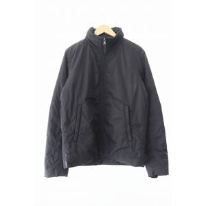 プラダ PRADA SPORTS スポーツ ナイロン 中綿 ジャケット 46 黒 