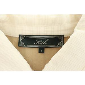 キスニューヨークシティ KITH NYC Half Zip Corduroy Jacket ロゴ 刺繍