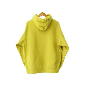 シュプリーム SUPREME 20AW Cross Box Logo Hooded Sweatshirt クロス ボックス ロゴ 刺繍 フーデッド スウェット シャツ プルオーバー パーカー M 黄 イエロー ブランド古着ベクトル 中古☆AA★250529 メンズ