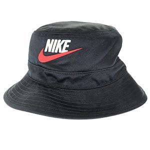 シュプリーム SUPREME ×NIKE ナイキ 24SS Dazzle Crusher Black ダズル クラッシャー ロゴ 刺繍 バケット ハット FZ6789-010 S/M 黒 ブラック ブランド古着ベクトル 中古☆AA★▲250504 メンズ