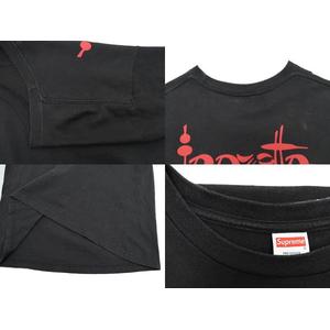 シュプリーム SUPREME ×frank frazetta フランクフラゼッタ 24AW Woman With Scythe Tee ウーマン ウィズ サイズ プリント 半袖 Tシャツ L 黒 ブラック ブランド古着ベクトル 中古☆AA★250511 メンズ