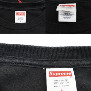 シュプリーム SUPREME ×frank frazetta フランクフラゼッタ 24AW Woman With Scythe Tee ウーマン ウィズ サイズ プリント 半袖 Tシャツ L 黒 ブラック ブランド古着ベクトル 中古☆AA★250511 メンズ