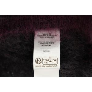シュプリーム SUPREME ×HYSTERIC GLAMOUR ヒステリックグラマー 24AW Mohair Zip Up Hooded Sweater モヘア ジップアップ フーデッド セーター ニット XL 黒 ブラック ブランド古着ベクトル 中古 ☆AA★ 250511   メンズ