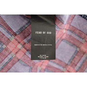 【中古】フィアオブゴッド Fear of God 5th Plaid Wool Twill Robe Coat プレイド ウール ツイル ローブコート 250809 フィアオブゴッド Fear of God 5th Collection Plaid Wool Twill Robe