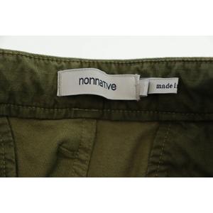 ノンネイティブ nonnative DWELLER EASY RIB PANTS - C/R KATSURAGI STRETCH OVERDYED. ストレッチ イージー リブ パンツ NN-P2517 3 カーキ ブランド古着ベクトル 中古 ● 250828 メンズ