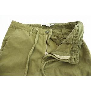 ノンネイティブ nonnative DWELLER EASY RIB PANTS - C/R KATSURAGI STRETCH OVERDYED. ストレッチ イージー リブ パンツ NN-P2517 3 カーキ ブランド古着ベクトル 中古 ● 250828 メンズ