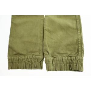 ノンネイティブ nonnative DWELLER EASY RIB PANTS - C/R KATSURAGI STRETCH OVERDYED. ストレッチ イージー リブ パンツ NN-P2517 3 カーキ ブランド古着ベクトル 中古 ● 250828 メンズ