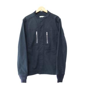 ノンネイティブ nonnative 16SS DISCOVERER JACKET C/P ARMY CLOTH STRETCH ディスカバラー アーミー クロス ストレッチ ジップ ジャケット ブルゾン NN-JU2912 3 紺ネイビー ブランド古着ベクトル 中古●250901 メンズ