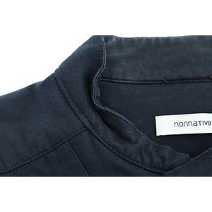 ノンネイティブ nonnative 16SS DISCOVERER JACKET C/P ARMY CLOTH STRETCH ディスカバラー アーミー クロス ストレッチ ジップ ジャケット ブルゾン NN-JU2912 3 紺ネイビー ブランド古着ベクトル 中古●250901 メンズ