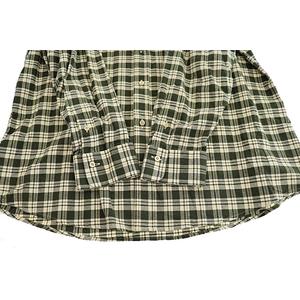 グッチ GUCCI 20AW キャットパッチ 刺繍 チェック柄 コットン 長袖 シャツ 633460 ZAFD3 15+ 緑 白 グリーン ホワイト ブランド古着ベクトル 中古☆AA★250924 メンズ