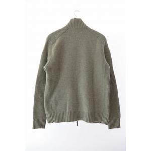 ラルフローレン RALPH LAUREN ビッグポニー ジップアップ ニット カーディガン L グレー ブランド古着ベクトル 中古 250923 メンズ