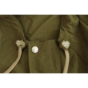 ヒューマンメイド HUMAN MADE ハーフボタン ロゴ プリント アノラック  