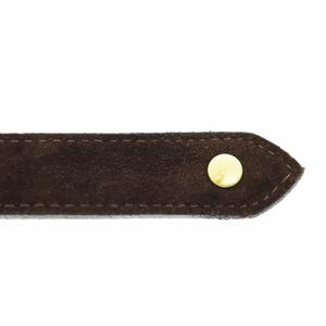 KAJA カジャ REVERSIBLE SUEDE SQUARE RING BELT リバーシブル