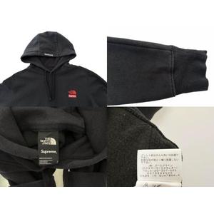 シュプリーム SUPREME ×THE NORTH FACE ノースフェイス 19AW Statue Of Liberty Hooded Sweatshirt スタチューオブリバティ 自由の女神 プリント フーデッド プルオーバー パーカー NT61906I S 黒ブラック ブランド古着ベクトル 中古☆AA★260424 メンズ