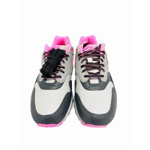 ナイキ NIKE ×HUF ハフ AIR MAX 1 SP Anthracite/Pink Pow エアマックス 1 アンスラサイト ピンクパウ HF3713-003 27 ブランド古着ベクトル 中古▲■260314 メンズ