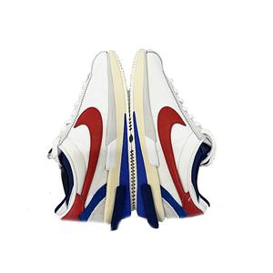 ナイキ NIKE ×sacai サカイ ZOOM CORTEZ SP White and University Red ズーム コルテッツ ホワイト アンド ユニバーシティ レッド DQ0581-100 27 白ホワイト ブランド古着ベクトル 中古●260323 メンズ