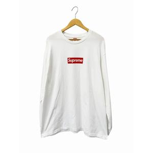シュプリーム SUPREME 20AW Box Logo L/S Tee ボックス ロゴ プリント 長袖 ロングスリーブ Ｔシャツ XL 白 ホワイト ブランド古着ベクトル 中古☆AA★260520 メンズ