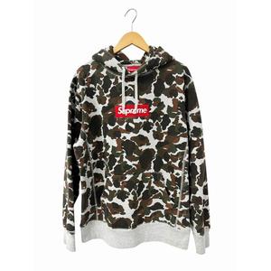 シュプリーム SUPREME 12AW Box Logo Hooded Sweatshirt CAMO ボックス ロゴ パーカー フーディ L カモ ブランド古着ベクトル 中古☆AA★260615  メンズ