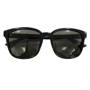 グッチ GUCCI GGロゴ ウェリントン シェイプ サングラス GG0637SK 56□18 黒 ブラック ブランド古着ベクトル 中古▲■260608 メンズ レディース