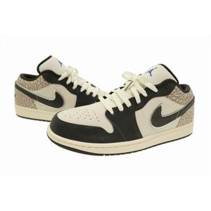 ナイキ NIKE AIR JORDAN 1 LOW SE V2 Elephant Print エア ジョーダン 1 ロー エレファント プリント IU2268-100 29 灰 グレー ブランド古着ベクトル 中古▲■260612 メンズ