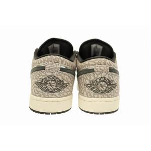 ナイキ NIKE AIR JORDAN 1 LOW SE V2 Elephant Print エア ジョーダン 1 ロー エレファント プリント IU2268-100 29 灰 グレー ブランド古着ベクトル 中古▲■260612 メンズ