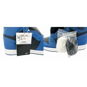 ナイキ NIKE AIR JORDAN 1 RETRO HIGH OG Dark Marina Blue エアジョーダン1 レトロ ハイ ダークマリーナブルー 555088-404 29 ブルー ブランド古着ベクトル 中古▲■260615 メンズ