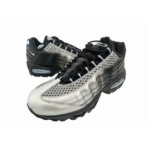 ナイキ NIKE ×Palace Skateboards パレス スケートボード Air Max 95 Big Bubble Metallic Silver エアマックス95 ビッグバブル メタリックシルバー IQ7708-095 26.5 シルバー ブランド古着ベクトル 中古▲■260617 メンズ