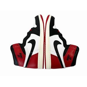 ナイキ NIKE Air Jordan 1 Retro High OG Black Toe Reimagined エアジョーダン1 レトロ ハイ ブラックトゥ リイマジンド DZ5485-106 26.5 レッド ブラック ブランド古着ベクトル 中古▲■260617 メンズ